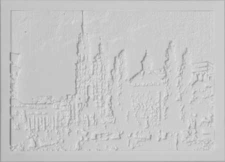 Kraków Rynek Grafika pictoscapes litofania