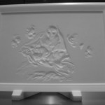 Pictoscapes z podstawką - świecznikiem , bez podświetlenia